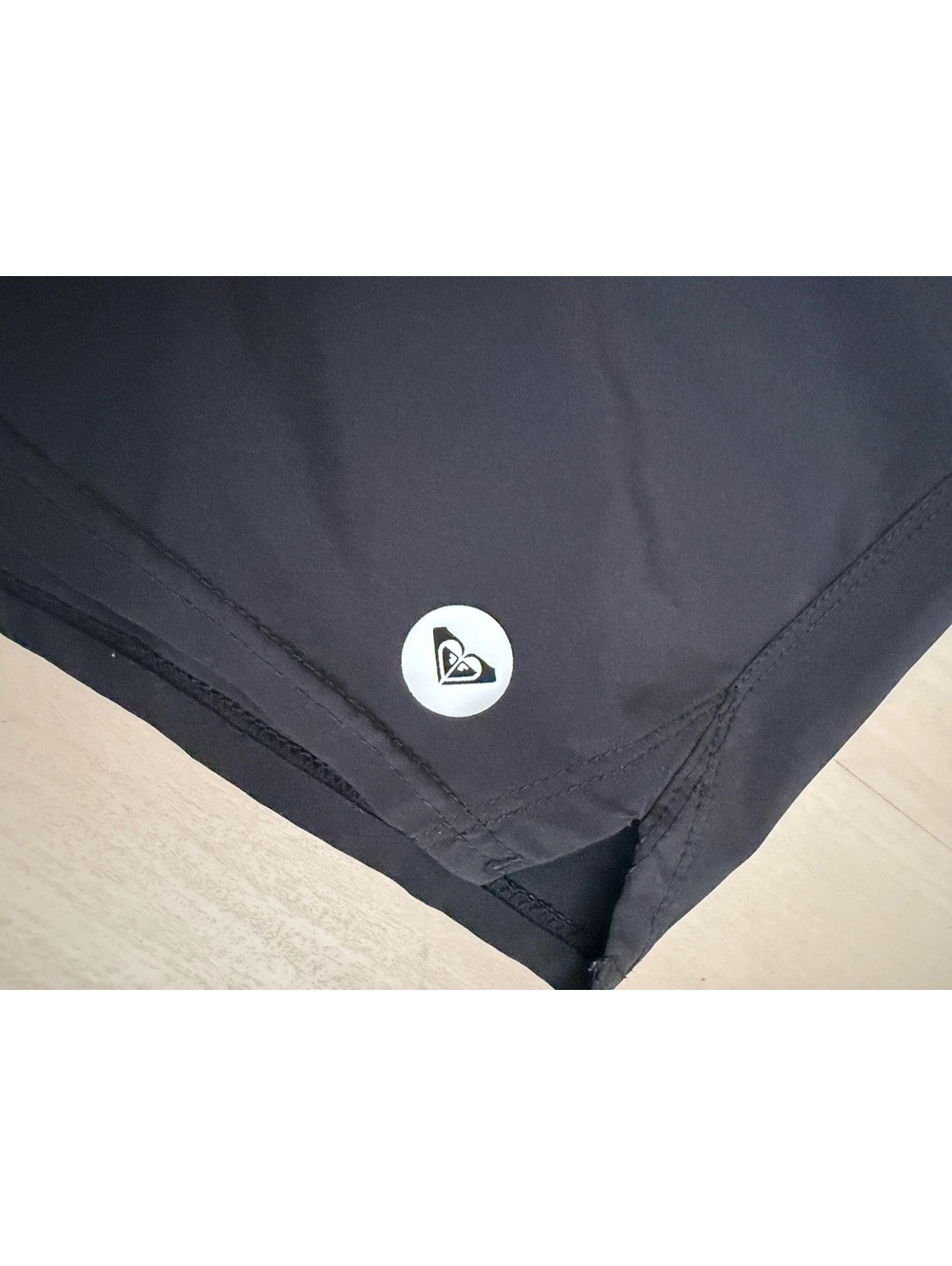 Y2K Roxy Black Swim Shorts Size Small